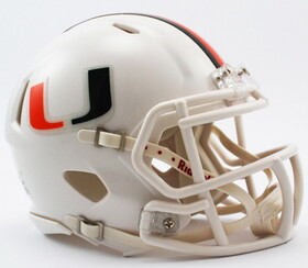 Miami Hurricanes Helmet - Replica Full Size - Speed Style