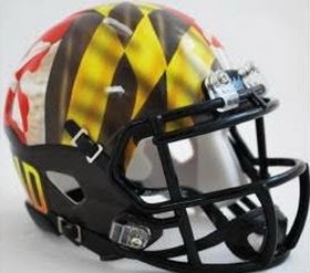 Maryland Terrapins Speed Mini Helmet - Pride