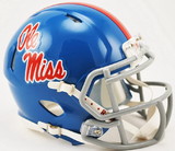 Mississippi Rebels Speed Mini Helmet - Powder Blue