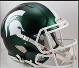 Michigan State Spartans Speed Mini Helmet - Satin Shell