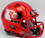 Louisville Cardinals Helmet Riddell Replica Mini Speed Style Chrome Alternate