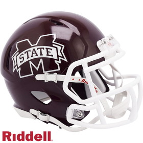 Mississippi State Bulldogs Helmet Riddell Replica Mini Speed Style