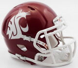 Washington State Cougars Helmet Riddell Replica Mini Speed Style Crimson
