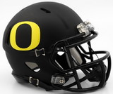 Oregon Ducks Helmet - Riddell Replica Mini - Speed Style - Matte Black