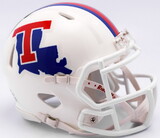 Louisiana Tech Bulldogs Helmet Riddell Replica Mini Speed Style White