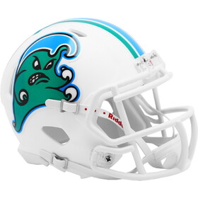 Tulane Green Wave Helmet Riddell Replica Mini Speed Style