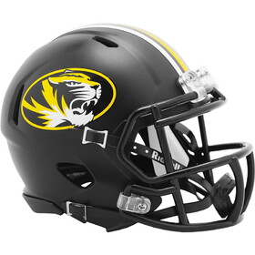 Missouri Tigers Helmet Riddell Replica Mini Speed Style Black