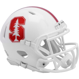 Stanford Cardinal Helmet Riddell Replica Mini Speed Style White