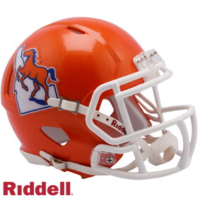 Boise State Broncos Helmet Riddell Replica Mini Speed Style Throwback