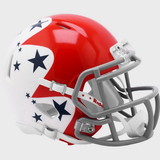 Air Force Falcons Helmet Riddell Replica Mini Speed Style Red White and Blue Design
