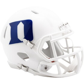 Duke Blue Devils Helmet Riddell Replica Mini Speed Style White