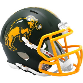 North Dakota State Bison Helmet Riddell Replica Mini Speed Style Harvest Design