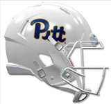 Pittsburgh Panthers Helmet Riddell Replica Mini Speed Style White