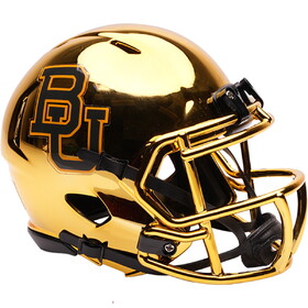 Riddell Baylor Bears Helmet Replica Mini Speed Style Chrome