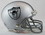 Oakland Raiders 1963 Throwback Replica Mini Helmet w/ Z2B Face Mask
