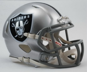 Oakland Raiders Speed Mini Helmet