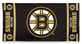 Boston Bruins Towel 30x60 Beach Style