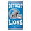 Detroit Lions Towel 30x60 Beach Style