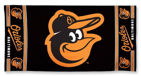 Baltimore Orioles Towel 30x60 Beach Style Gooney Bird Design