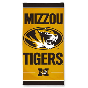 Missouri Tigers Towel 30x60 Beach Style