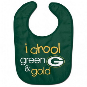 Green Bay Packers Baby Bib All Pro I Drool Design