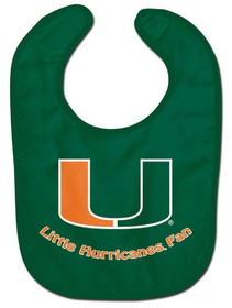 Miami Hurricanes Baby Bib - All Pro Little Fan
