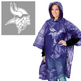 Minnesota Vikings Rain Poncho