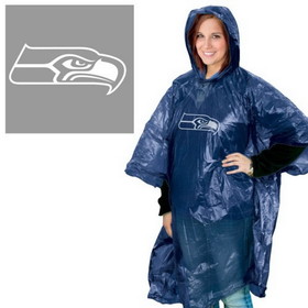 Seattle Seahawks Rain Poncho