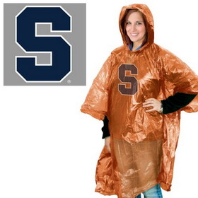 Syracuse Orange Rain Poncho