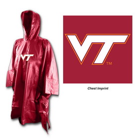 Virginia Tech Hokies Rain Poncho