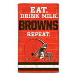 Cleveland Browns Baby Burp Cloth 10x17