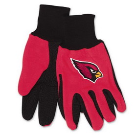 Arizona Cardinals Two Tone Adult Size Gloves