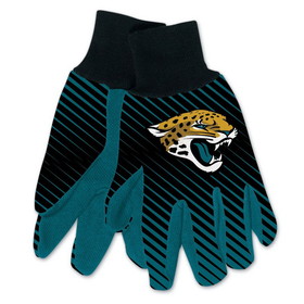 Jacksonville Jaguars Two Tone Adult Size Gloves
