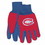 Montreal Canadiens Two Tone Gloves - Adult Size