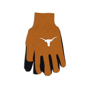 Texas Longhorns Two Tone Gloves - Adult