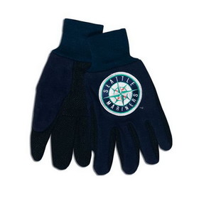 Seattle Mariners Two Tone Gloves - Adult Size