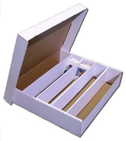 Cardboard - 5000 Count Storage Box 5 Row (Bundle of 25)