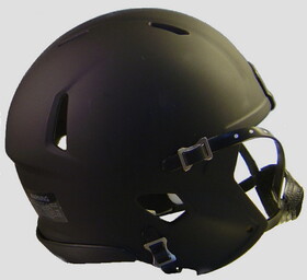Helmet Riddell Blank Replica Mini Speed Style Matte Black with Black Parts