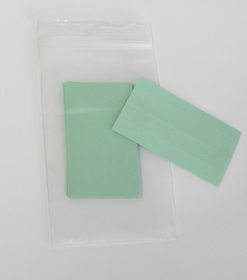 Charnstrom L115 Light Green Paper Inserts for L22 and L24 Plastic Shelf Labels - CLOSE-OUT item - While Supplies Last