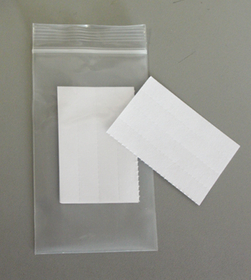 Charnstrom L119 White Paper Inserts for Model L22 or L24 Plastic Shelf Labels - CLOSE-OUT item - While Supplies Last