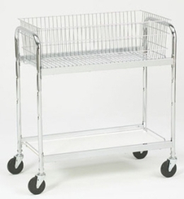 Charnstrom M167 Medium Basket Utility Mail or Office Cart