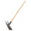 Truper 100752 Two Prong Weeding Hoe, Wood Handle