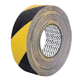 Truper 101449 2" Black / yellow anti slip tape, 60 ft