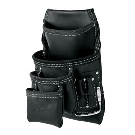 Truper 101788 Expert 12 pocket leather tool pouch