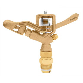 Truper 10316 3/4" Brass Impulse Sprinkler