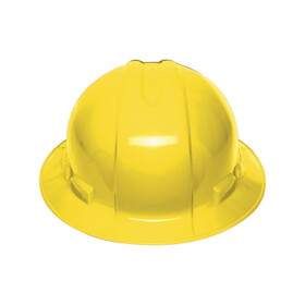 Truper 10566 Yellow, full brim safety helmet