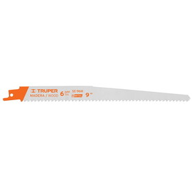 Truper 10788 9", 6 TPI, reciprocating saw blade (2pc)