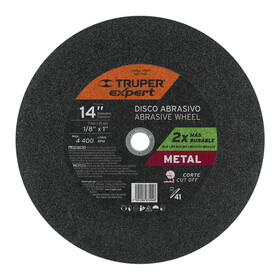 Truper 11567 14" Metal Cut-off Abrasive Disc