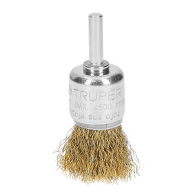 Truper 11595 1" Coarse Wire Cup Brush For Drills