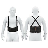 Truper 11966 L, ventilated, support belt w/suspenders